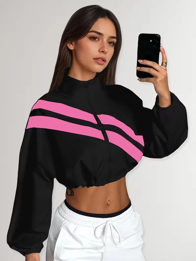 Track jacket met elastische manchetten - Image 30