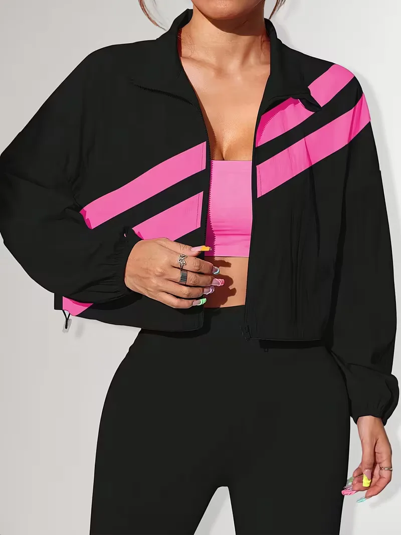 Track jacket met elastische manchetten - Image 31