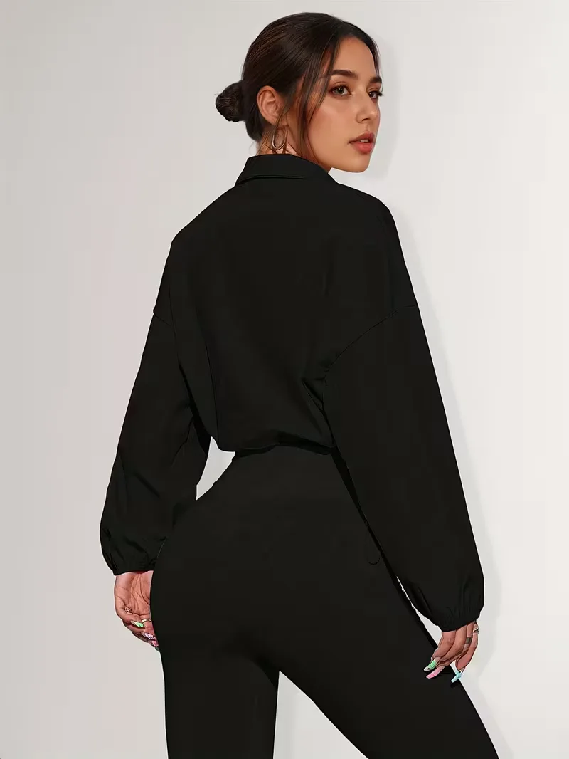 Track jacket met elastische manchetten - Image 32