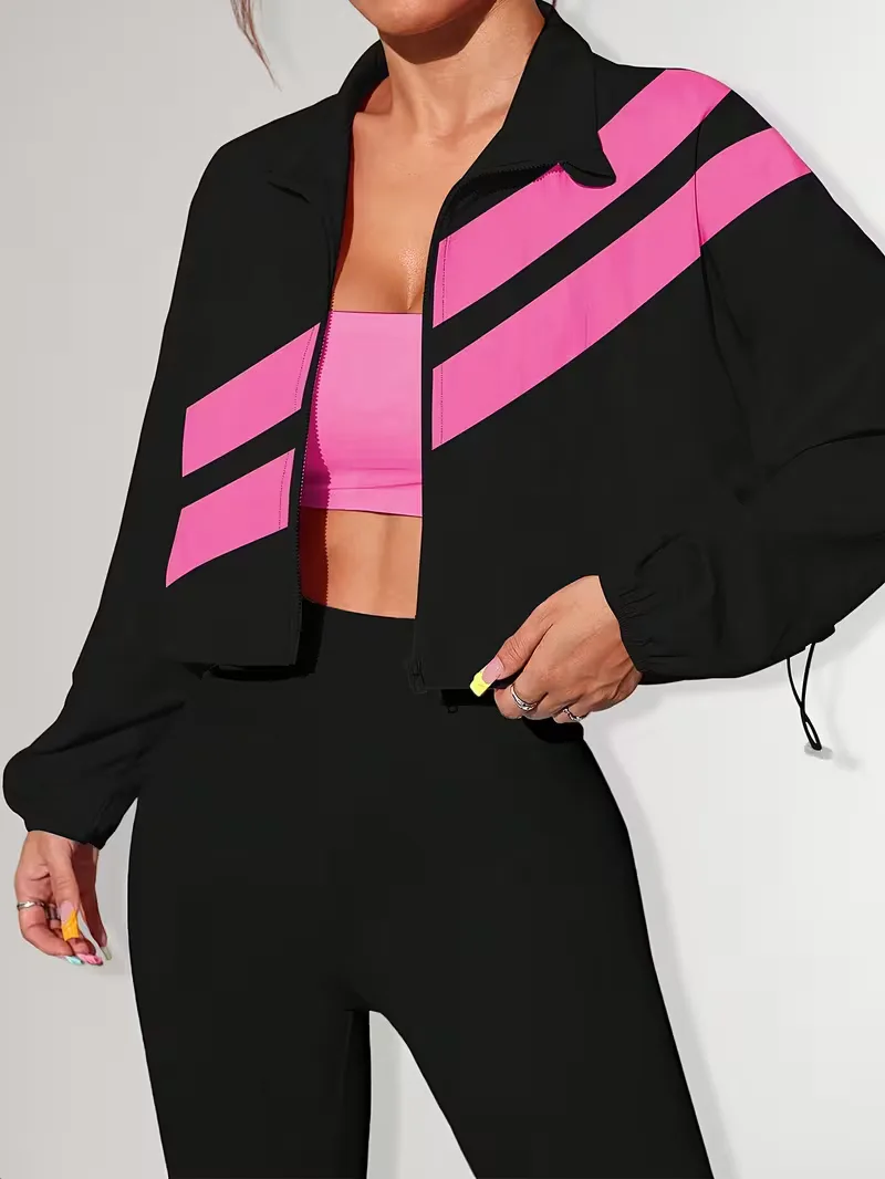 Track jacket met elastische manchetten - Image 33