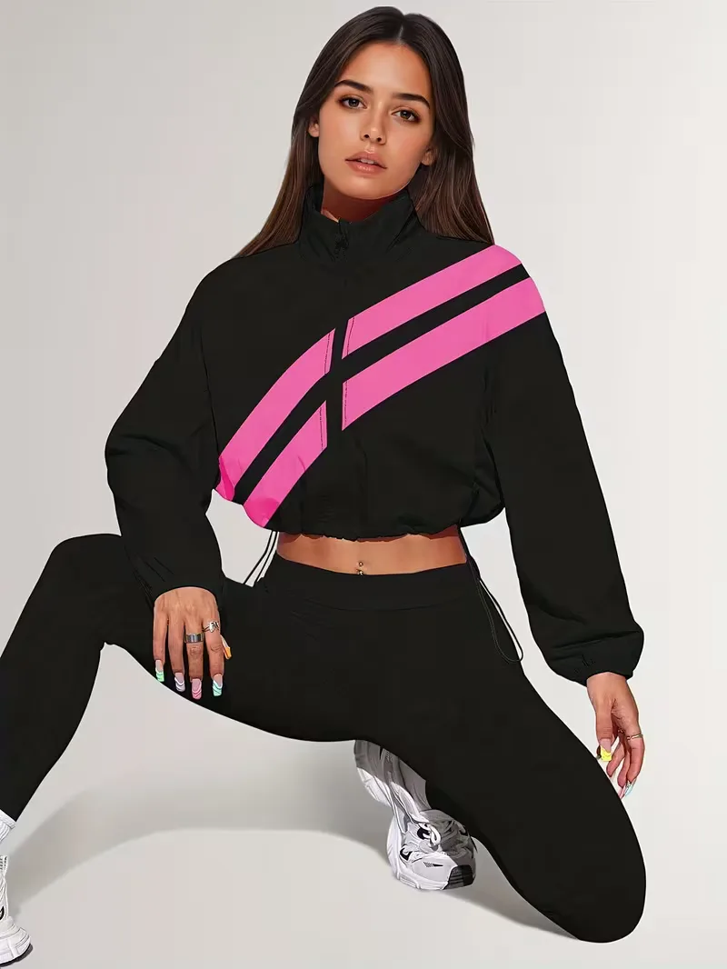 Track jacket met elastische manchetten - Image 34