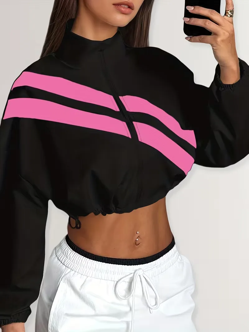 Track jacket met elastische manchetten - Image 35