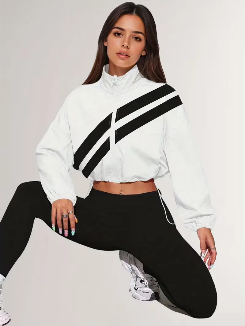 Track jacket met elastische manchetten - Image 41