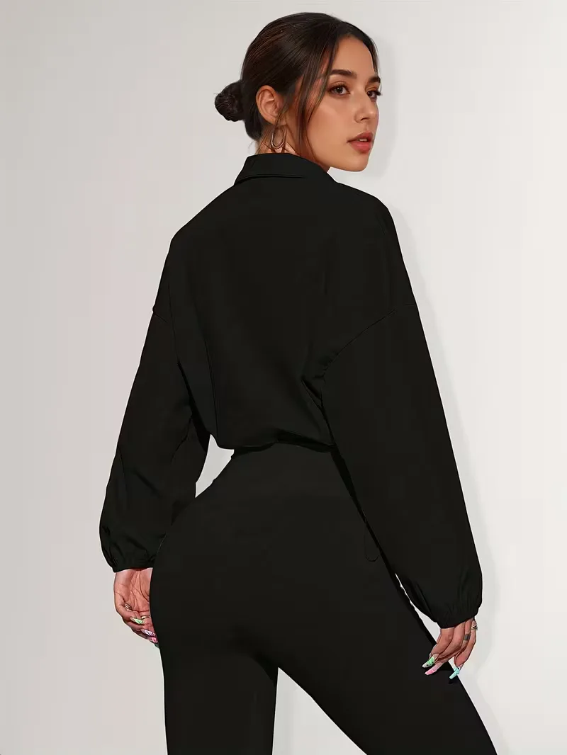 Track jacket met elastische manchetten - Image 46