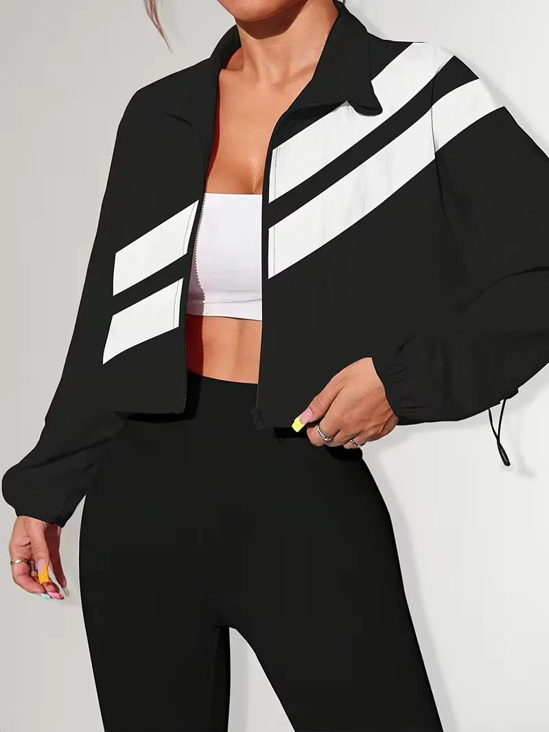 Track jacket met elastische manchetten - Image 47