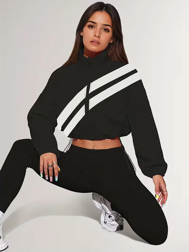Track jacket met elastische manchetten - Image 48