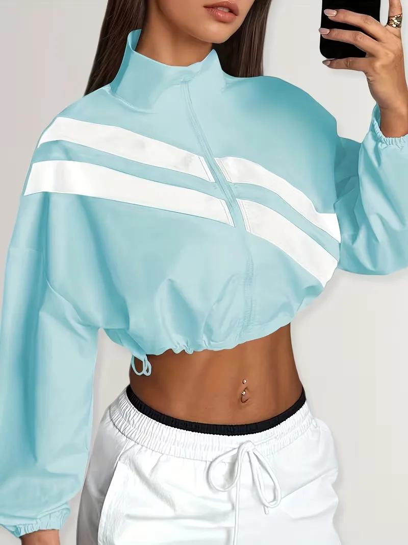 Track jacket met elastische manchetten - Image 7