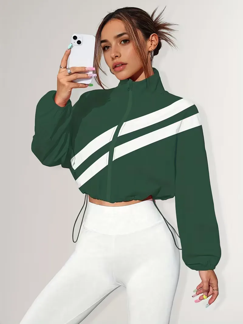 Track jacket met elastische manchetten - Image 8