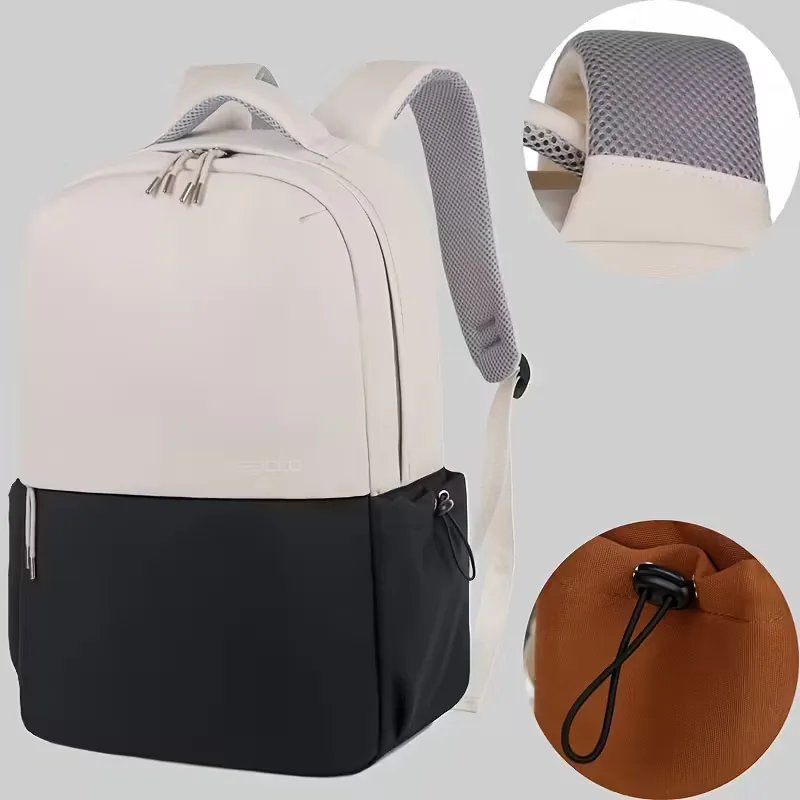 Twee-tone rugzak met verstelbare straps - Image 4