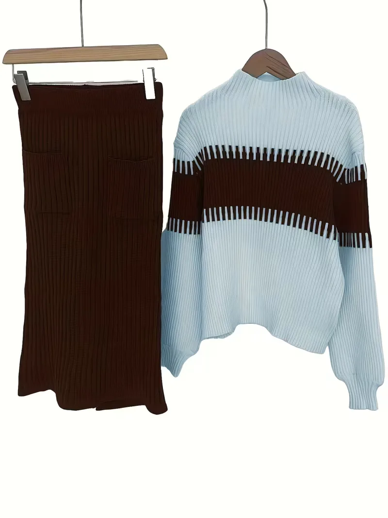 Tweedelige set met ribbed textuur - Image 35
