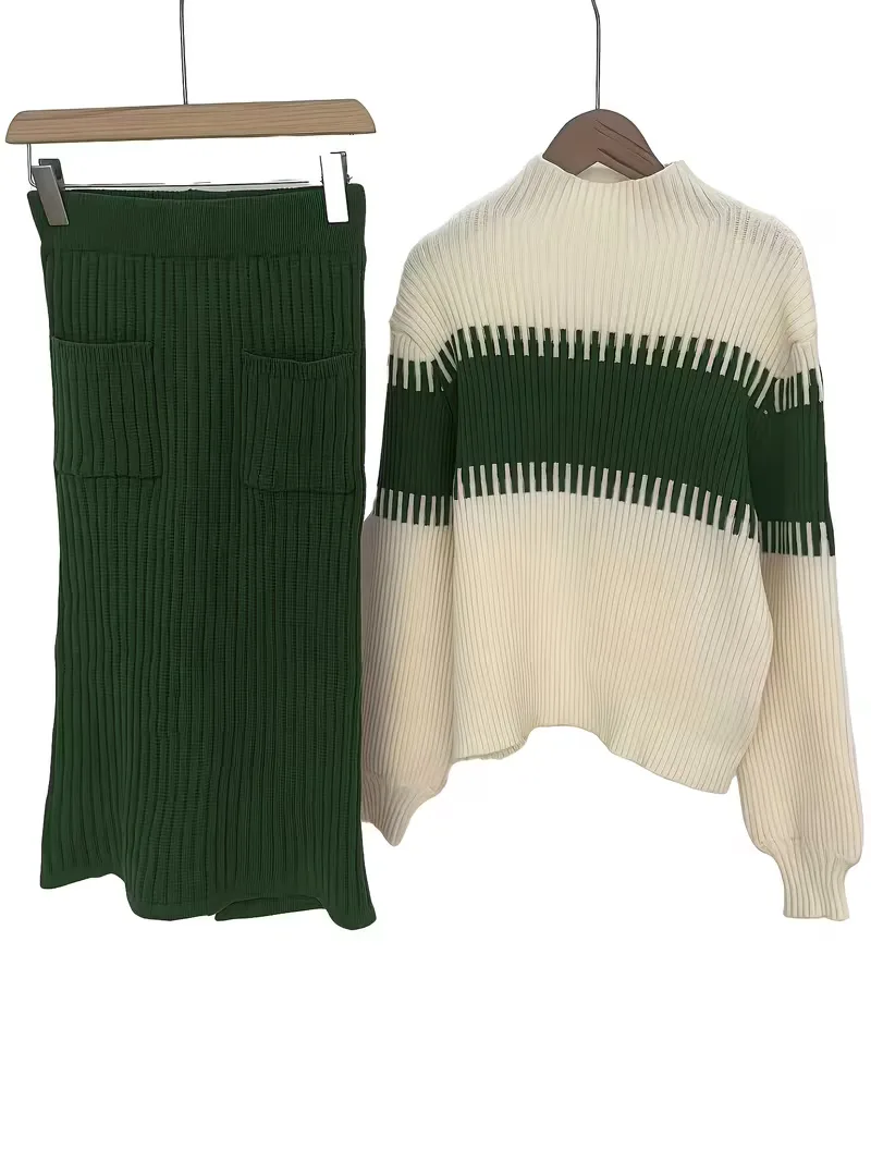 Tweedelige set met ribbed textuur - Image 40