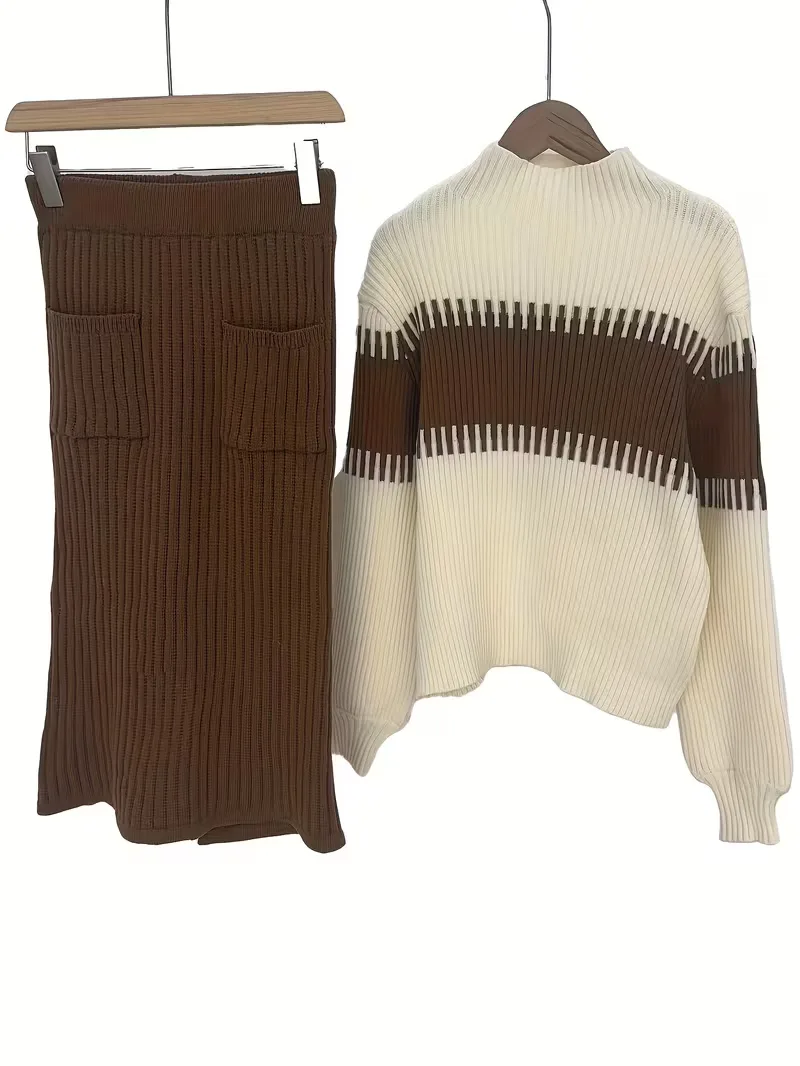 Tweedelige set met ribbed textuur - Image 53