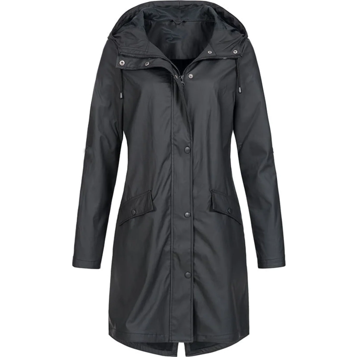 Uniq | Stijlvolle dames regenjas met capuchon - Image 3