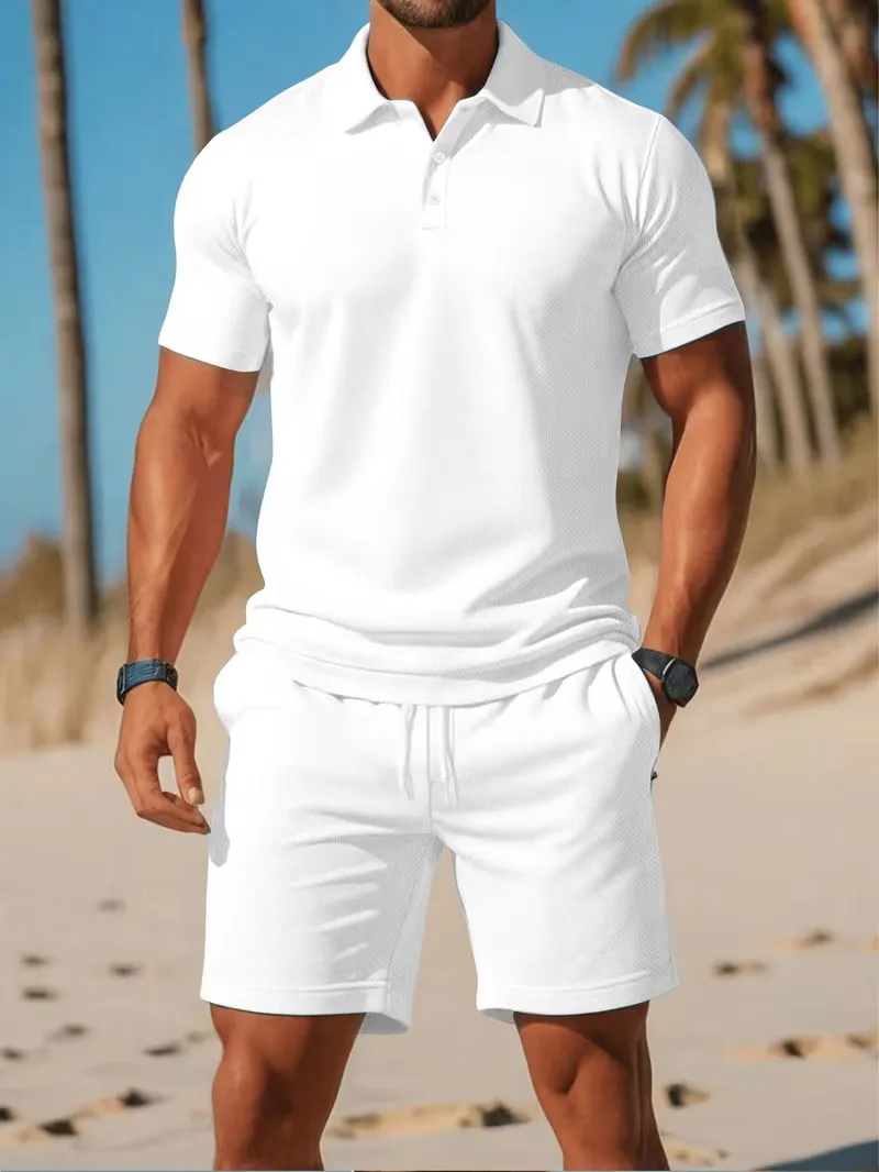 Zomer kledingset met polo en shorts - Image 6