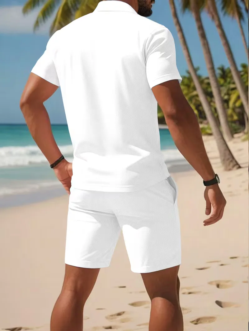 Zomer kledingset met polo en shorts - Image 7