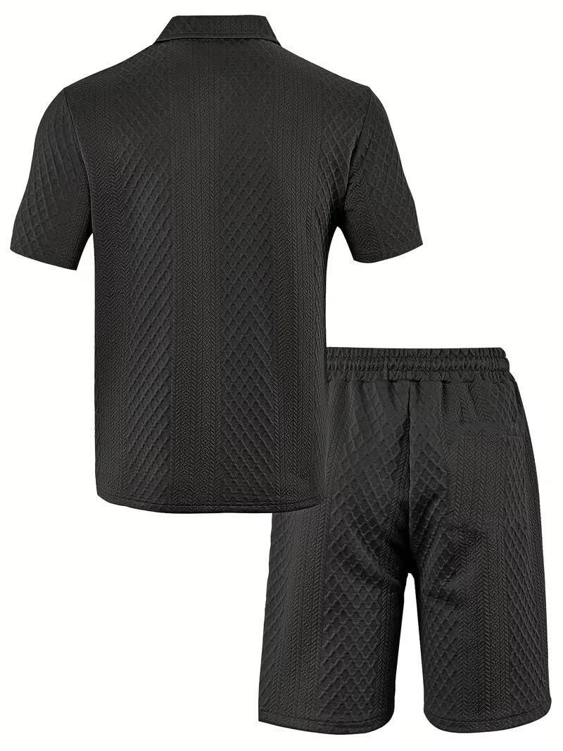 Zomer kledingset met polo en shorts - Image 2