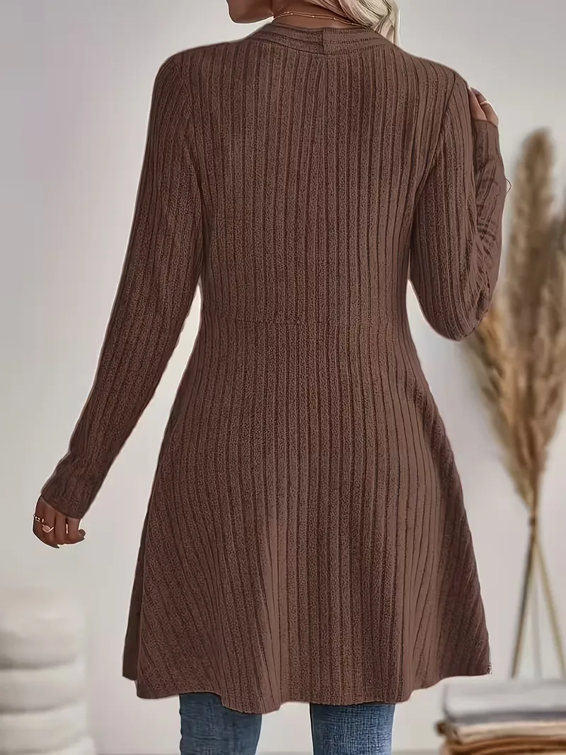 Zwarte cardigan met V-hals - Image 14