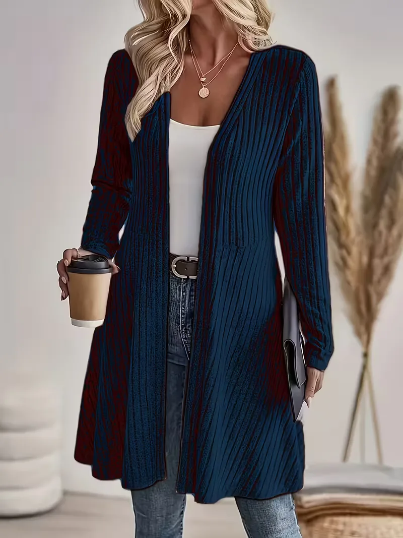 Zwarte cardigan met V-hals - Image 21