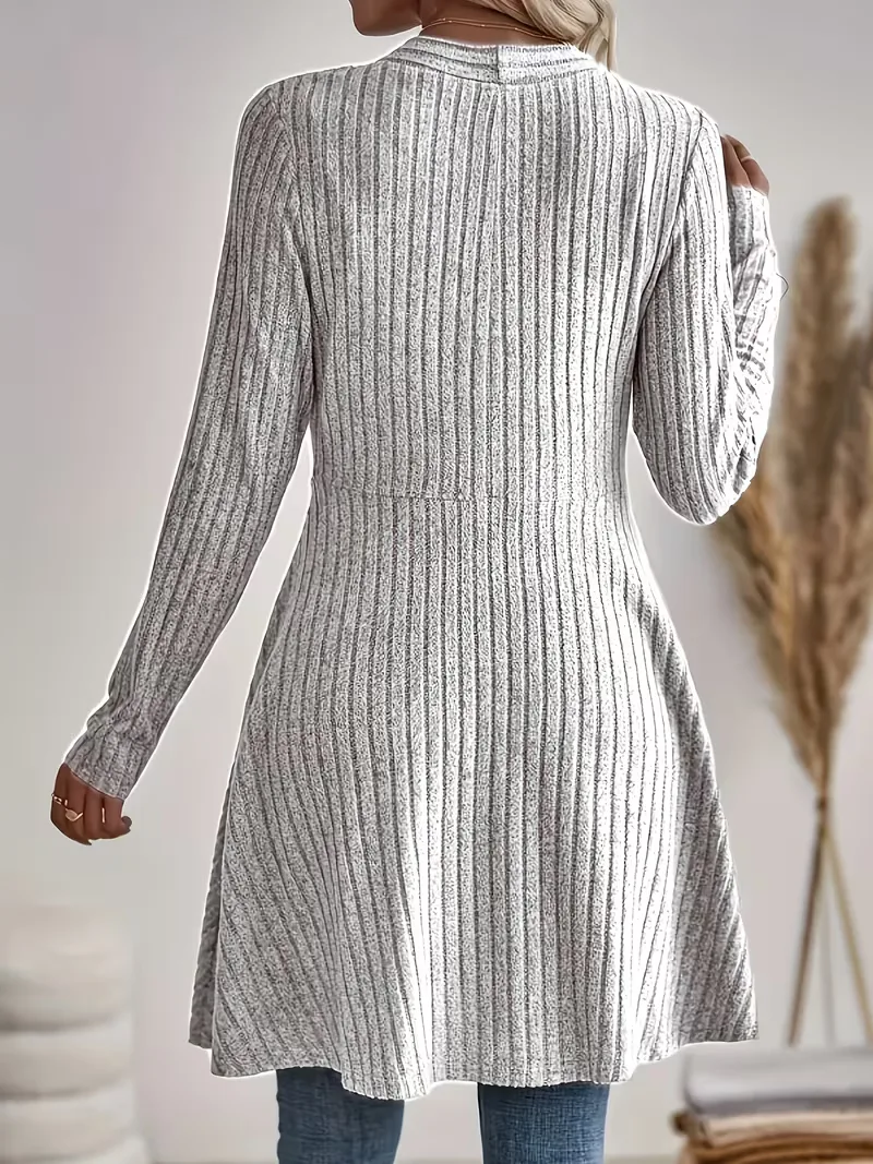Zwarte cardigan met V-hals - Image 8