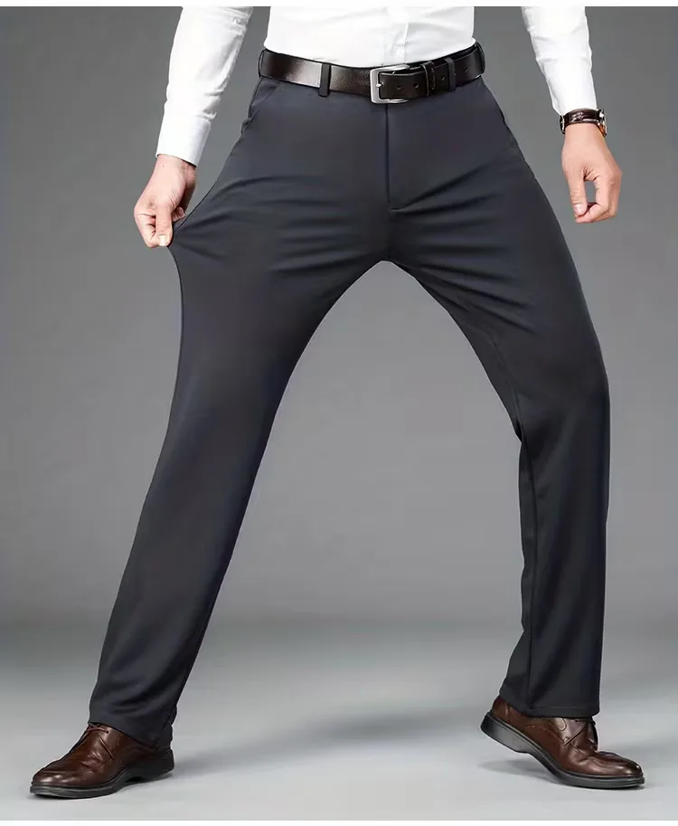 Zakelijke broek met rechte pijpen - Image 10