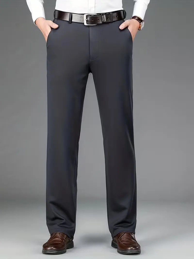 Zakelijke broek met rechte pijpen - Image 11