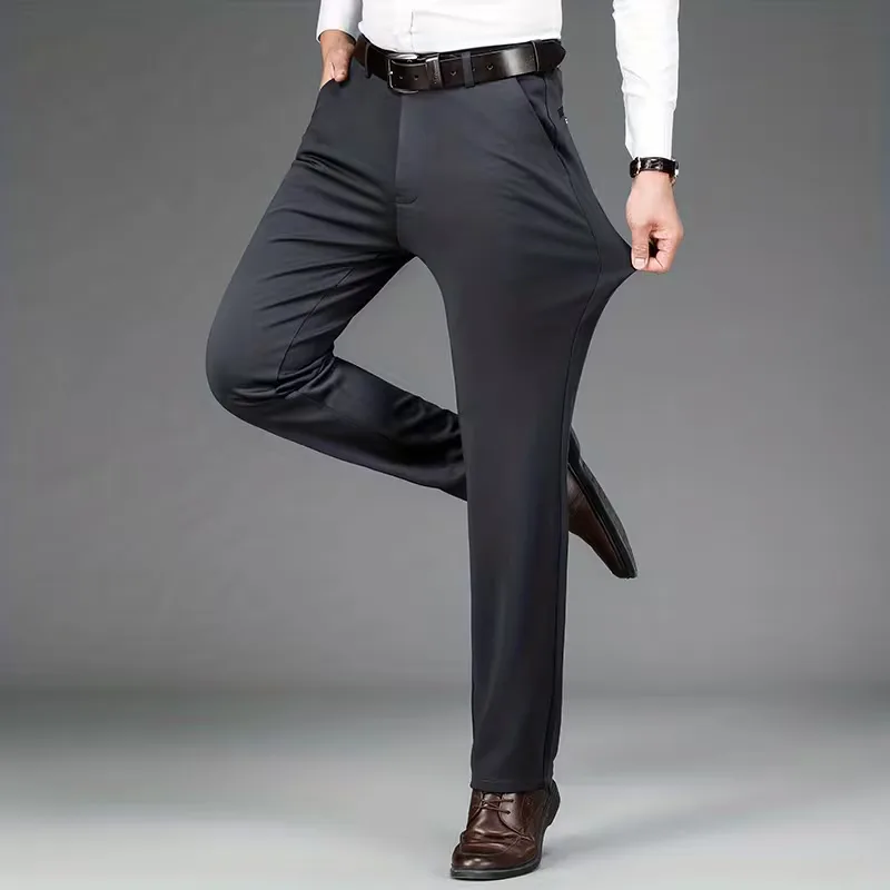 Zakelijke broek met rechte pijpen - Image 12
