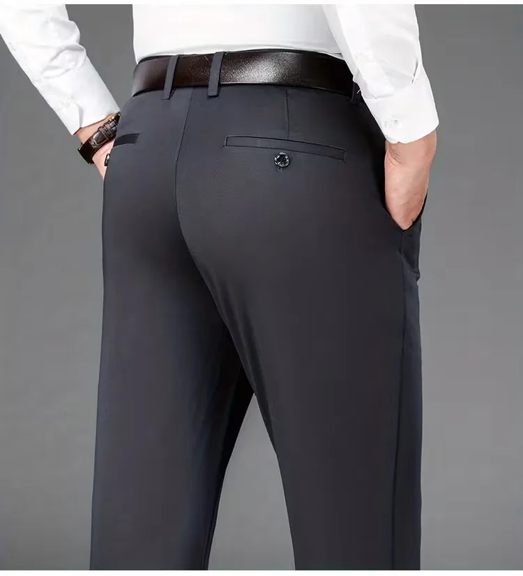 Zakelijke broek met rechte pijpen - Image 13