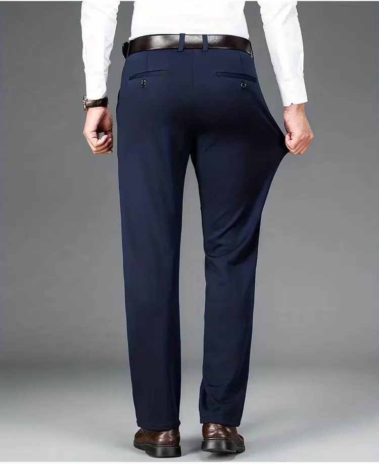 Zakelijke broek met rechte pijpen - Image 15