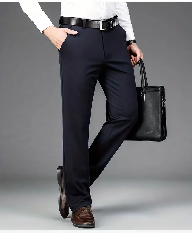 Zakelijke broek met rechte pijpen - Image 17