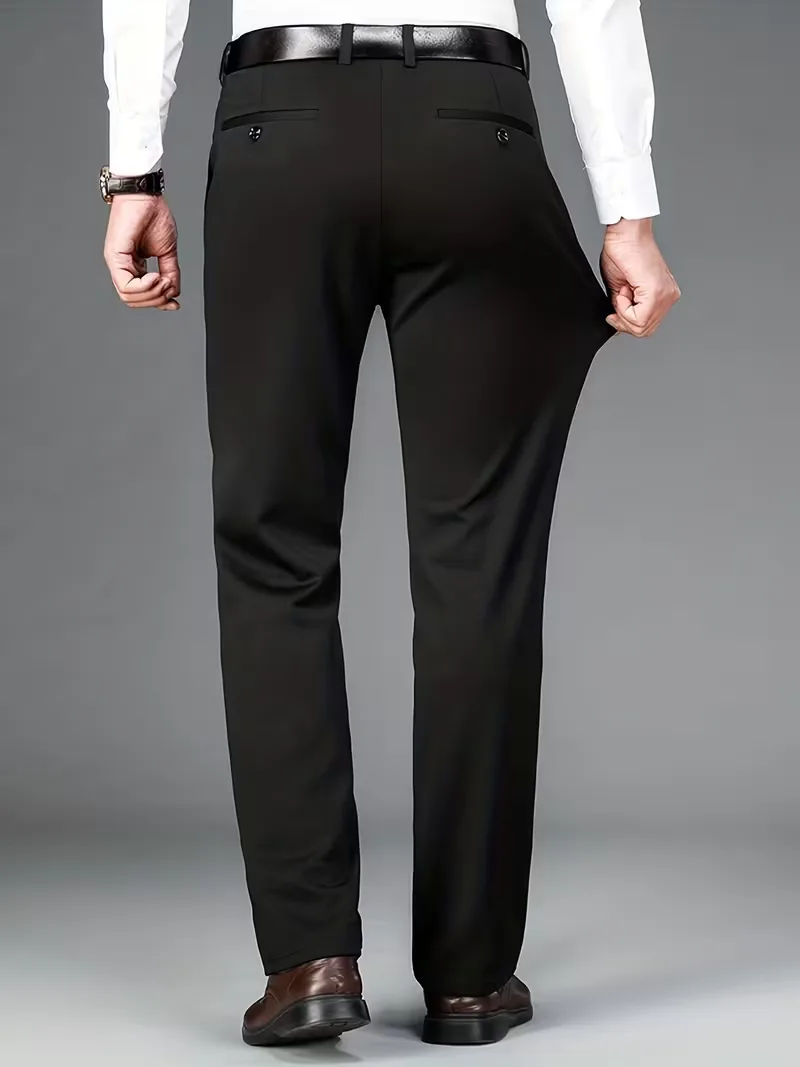 Zakelijke broek met rechte pijpen - Image 2