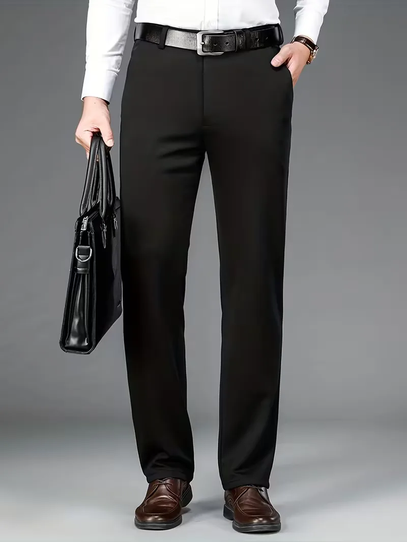 Zakelijke broek met rechte pijpen - Image 4