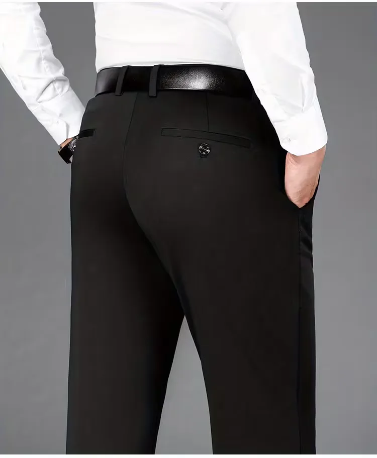Zakelijke broek met rechte pijpen - Image 5