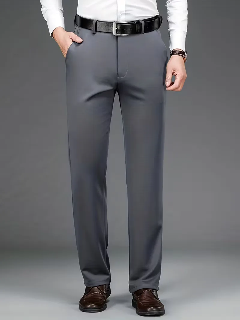 Zakelijke broek met rechte pijpen - Image 9