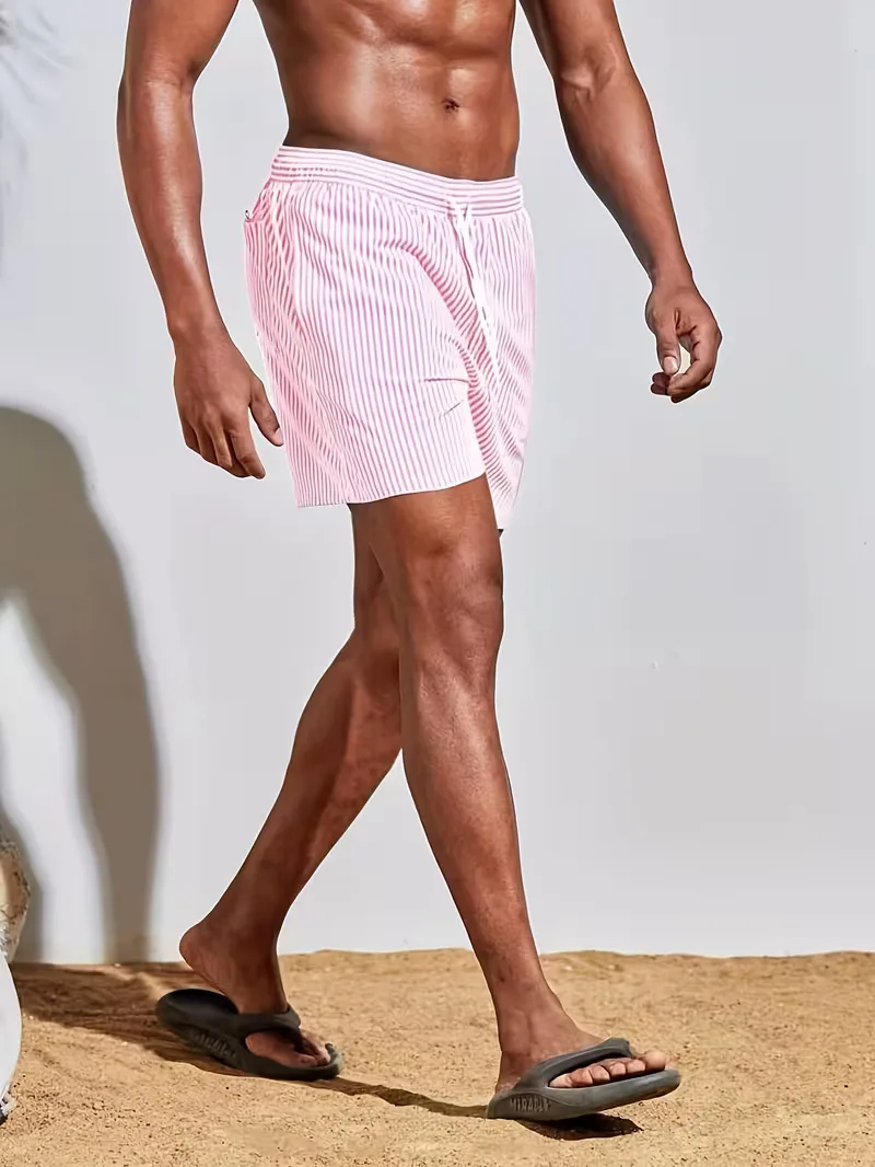Zwemshorts met gestreept patroon - Image 9